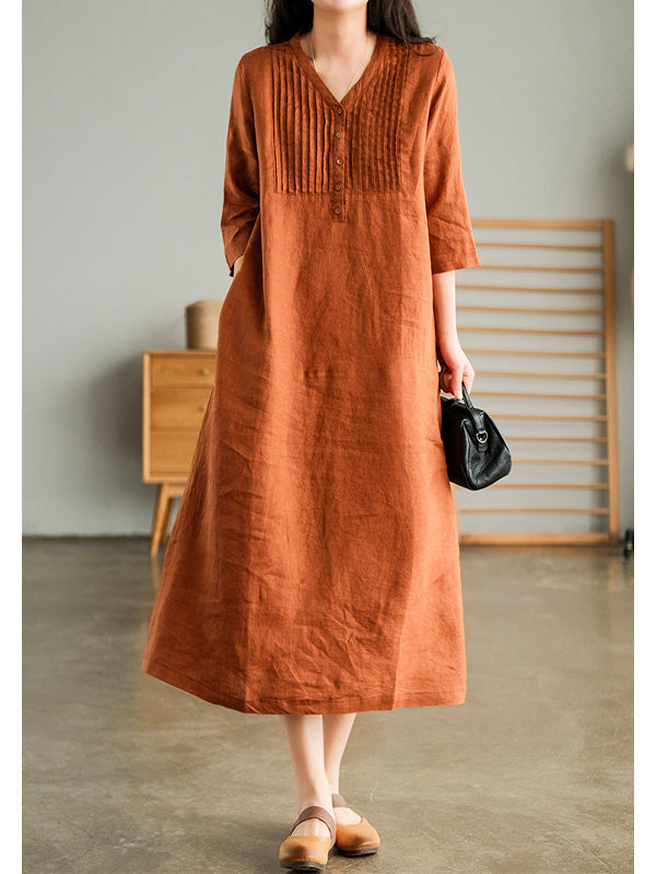 VAAGOON V-Neck Dress 2