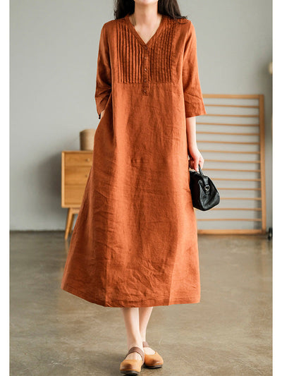 VAAGOON V-Neck Dress 2