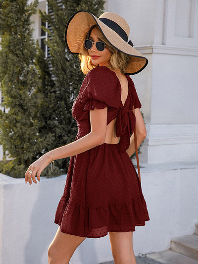 VAAGOON RUFFLED DRESS