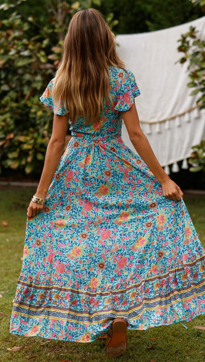 VAAGOON FLORAL3 DRESS