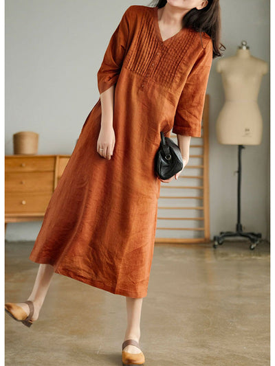 VAAGOON V-Neck Dress 2