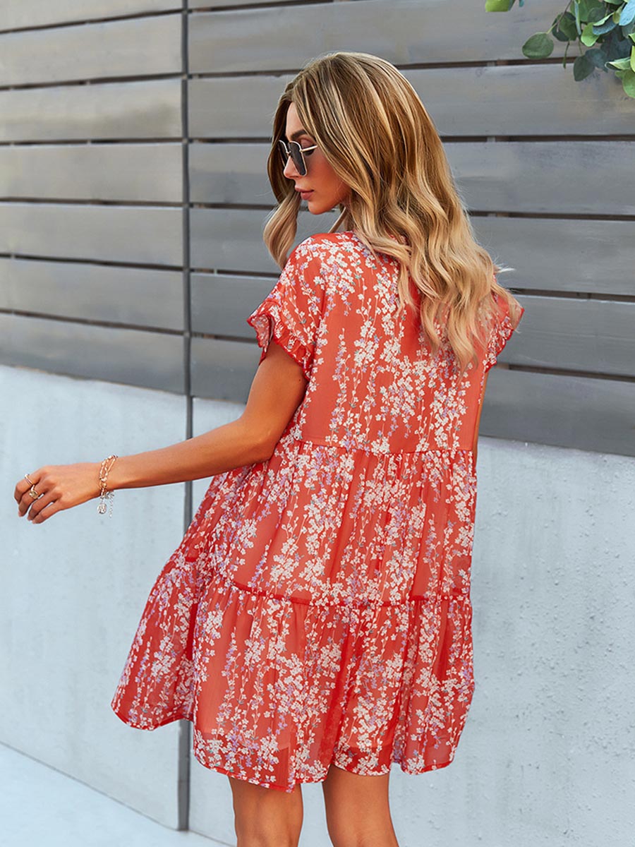 VAAGOON Floral Dress