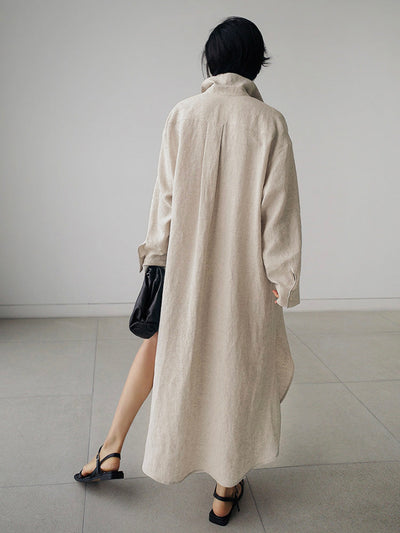 VAAGOON LINEN DRY DRESS