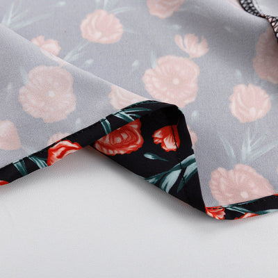 VAAGOON Suelin Vintage-Inspiriertes Maxikleid