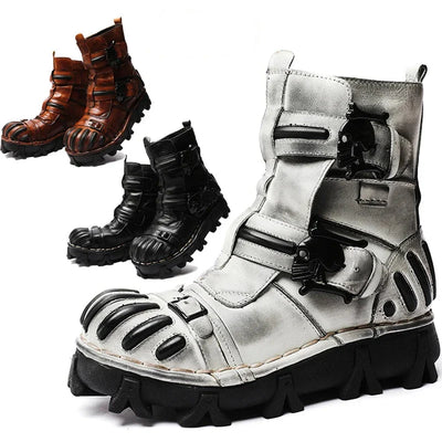 VAAGOON Motorrad-Inspirierte Stiefel