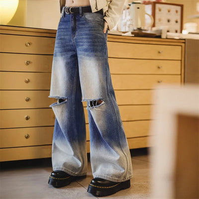 Vaagoon Ripped Denim Pants