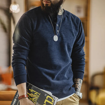 VAAGOON Classic Henley Shirt