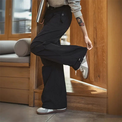 Vaagoon Stiffy Damen Bequeme Schnitt-Hose