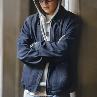 VAAGOON Neue Vintage Vielseitige Denimjacke