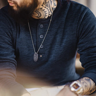 VAAGOON Classic Henley Shirt