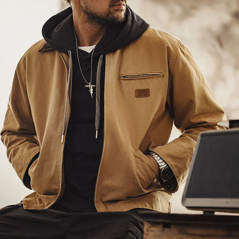 VAAGOON Vintage Canvas Detroit Jacket
