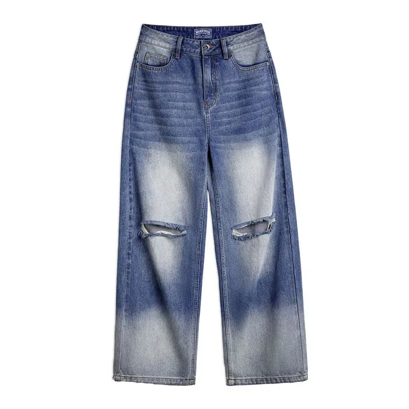 Vaagoon Ripped Denim Pants