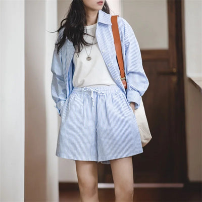 VAAGOON Damen Bequemes Sommer-Outfit