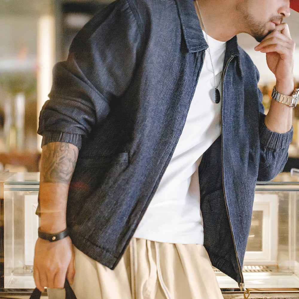 VAAGOON Neue Vintage Vielseitige Denimjacke