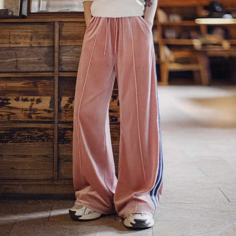 VAAGOON Damen Weitbein-Hose