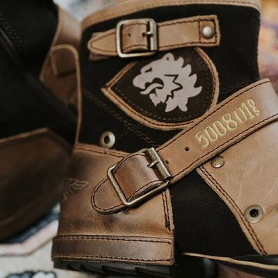 VAAGOON Retro Metallstiefel